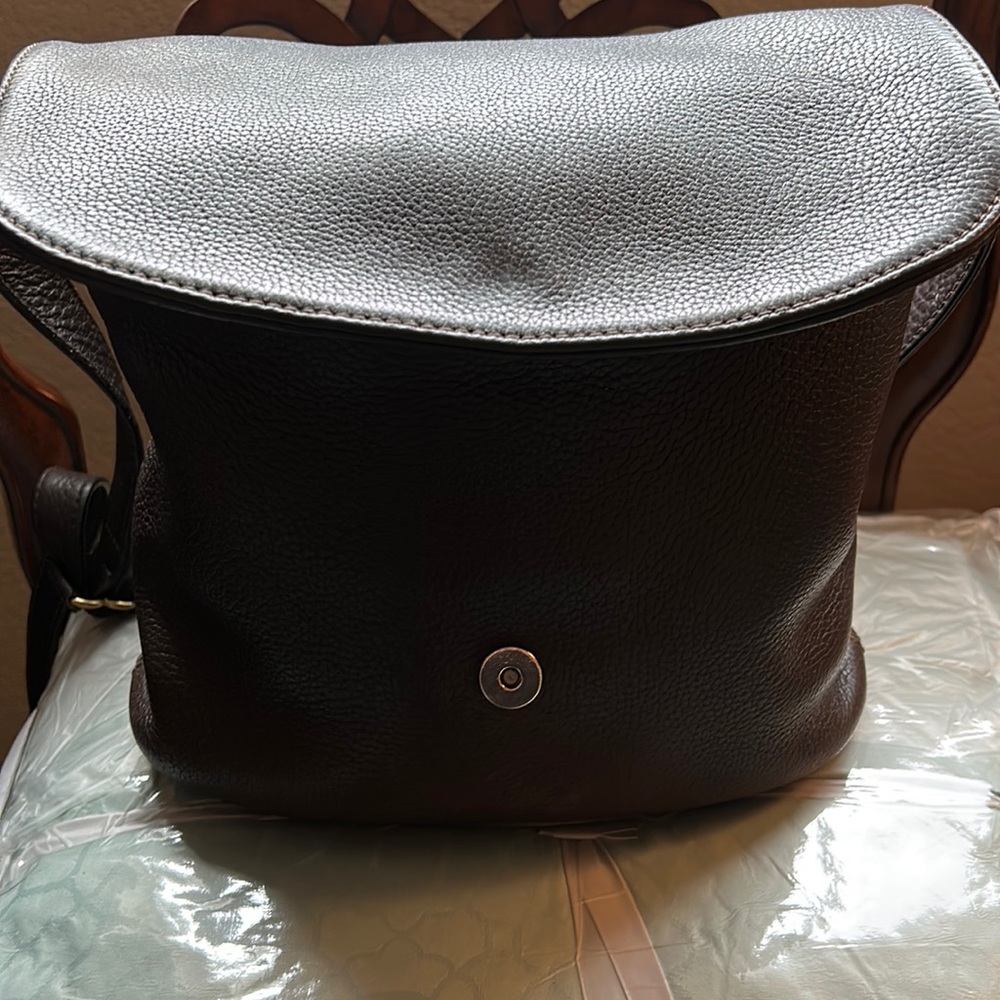 Crossbody leather Coach bag